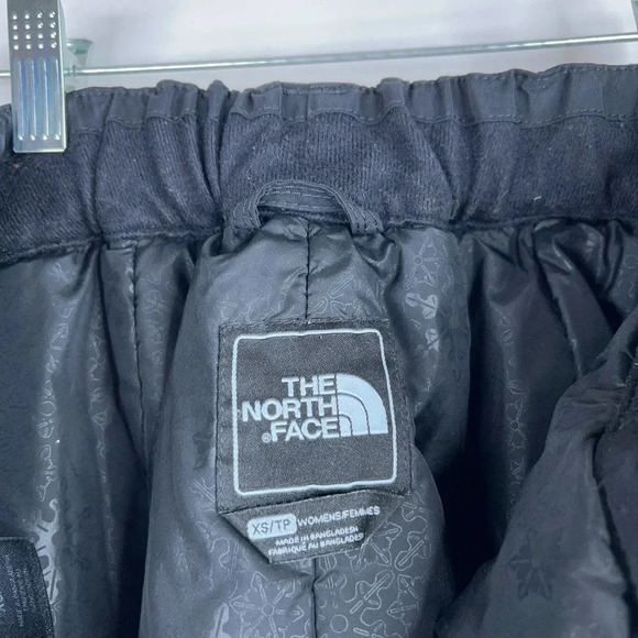 The North Face Women's Hyvent Insulated Snow Pants Black High Rise Board Ski - Picture 7 of 12